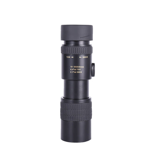 10-300x40 Monocular HD Telescope BAK4 Prism Telescope,Style: