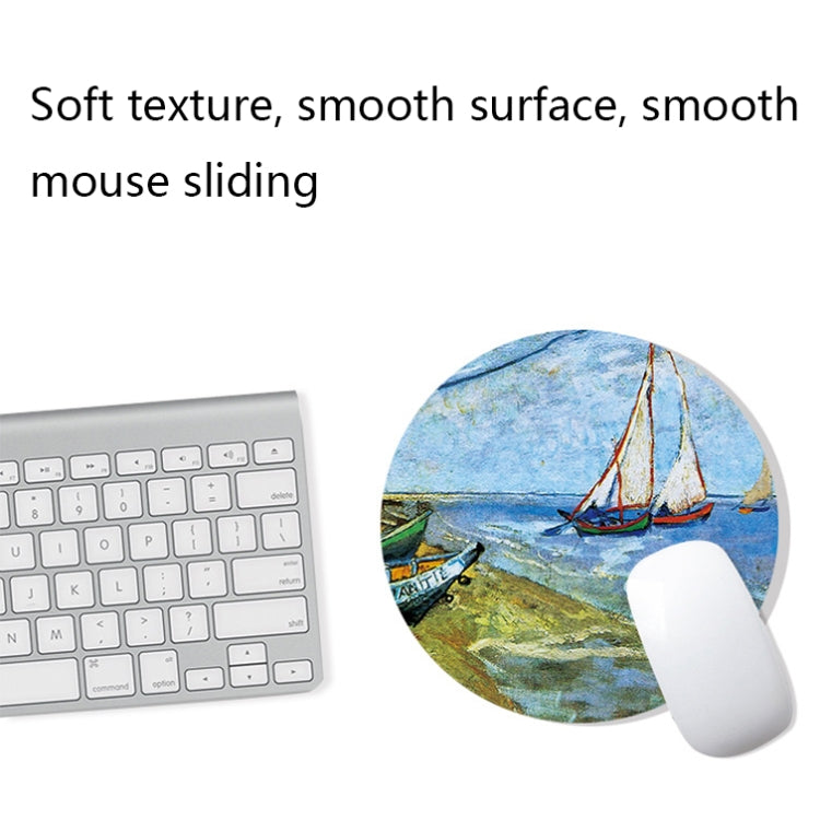 Am002 Large Oil Painting Desk Rubber Mouse Pad, Series 3 My Store