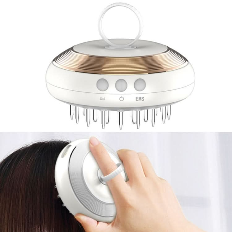 Scalp Medicine Apparatus Hair Growth Fluid Introducer Head Massager Reluova