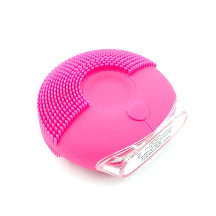 Silicone Sound Wave Vibration Massage Cleansing Bristles Pore Cleaning Beauty Brush Reluova