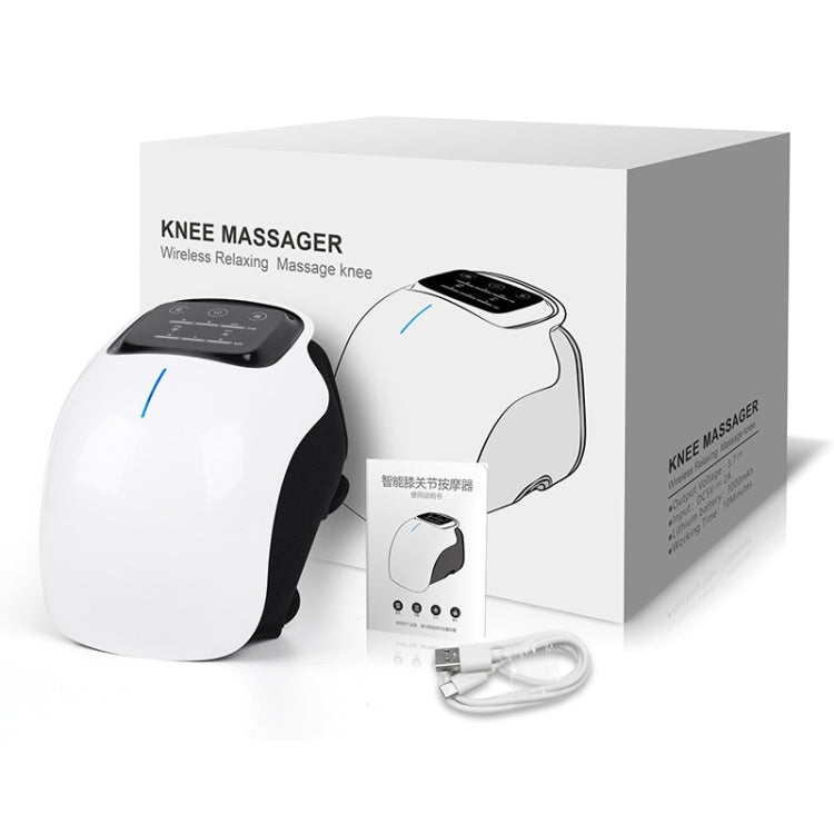 Rechargeable Infrared Hot Compress Knee Massager Physiotherapy Device Reluova