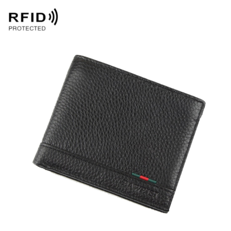 Men Casual Short RFID Wallet Multifunctional Card Holder