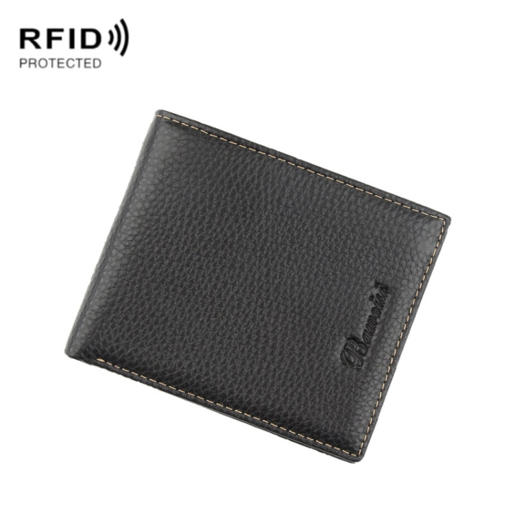 Men Casual Short RFID Wallet Multifunctional Card Holder My Store