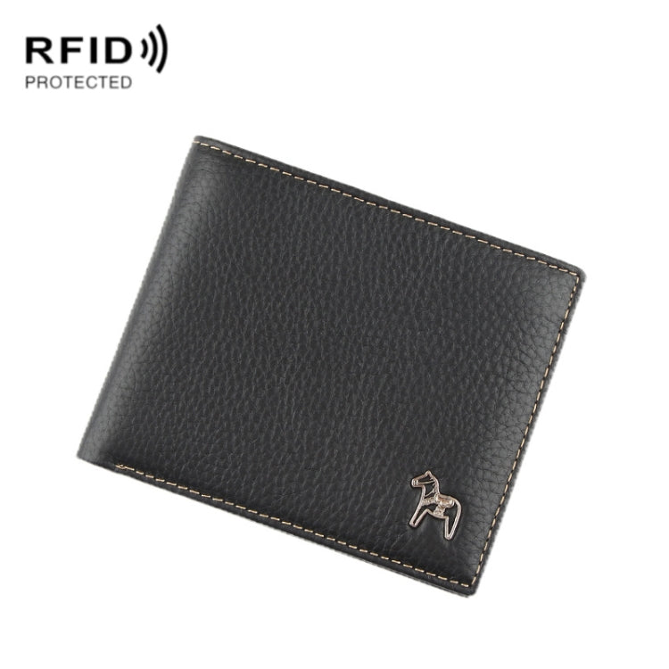 Men Casual Short RFID Wallet Multifunctional Card Holder