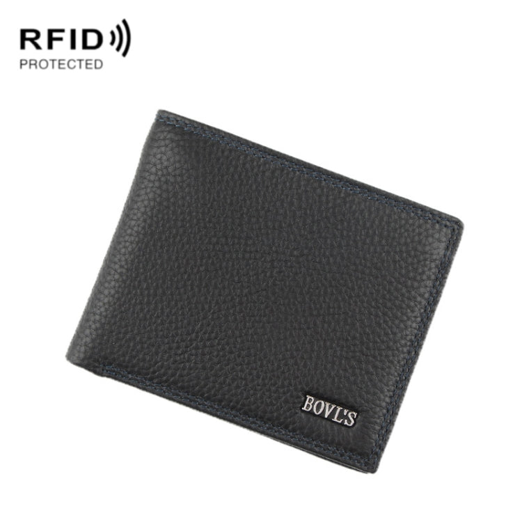 Men Casual Short RFID Wallet Multifunctional Card Holder