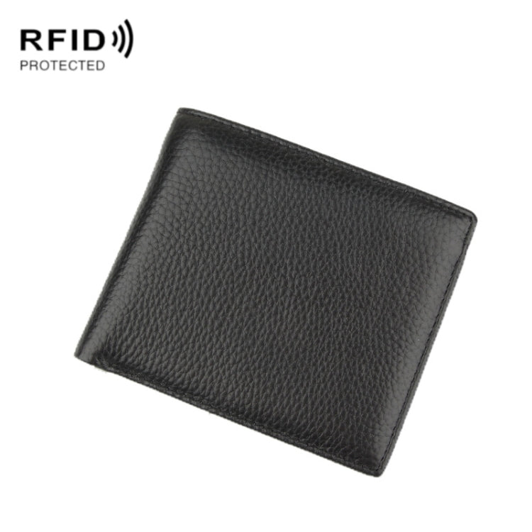 Men Casual Short RFID Wallet Multifunctional Card Holder