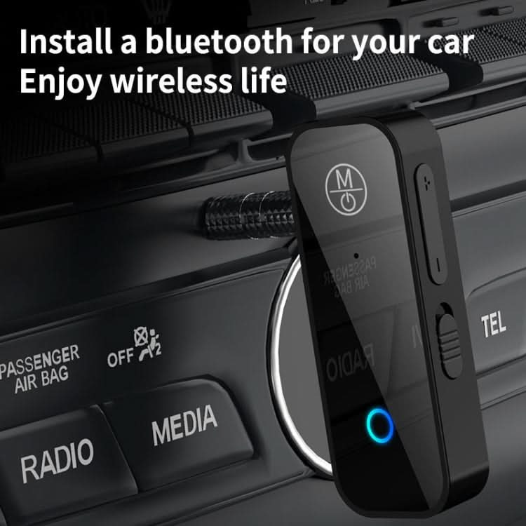 2 In 1 Bluetooth Receiving Transmitter AUX Car Adapter TV Computer Audio Transmitter