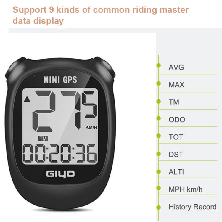 GIYO M3 LCD Display Bike GPS Cycling Computer Wireless Road Bicycle Stopwatch Velocimeter Reluova