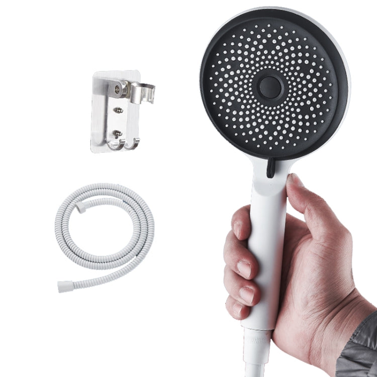 Home Handheld Silicone Supercharged Shower Nozzle, Style: Reluova