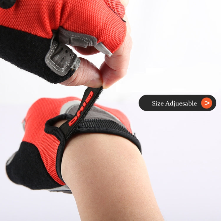 GIYO S-01 GEL Shockproof Cycling Half Finger Gloves Anti-slip Bicycle Gloves