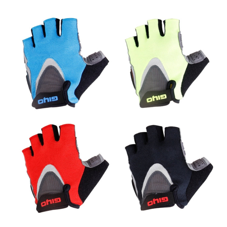 GIYO S-01 GEL Shockproof Cycling Half Finger Gloves Anti-slip Bicycle Gloves