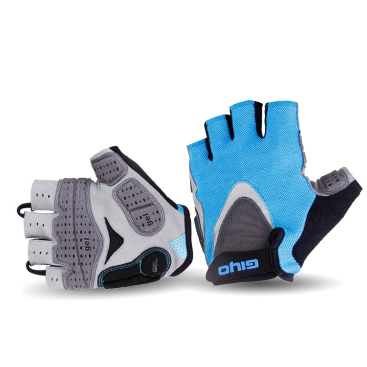 GIYO S-01 GEL Shockproof Cycling Half Finger Gloves Anti-slip Bicycle Gloves