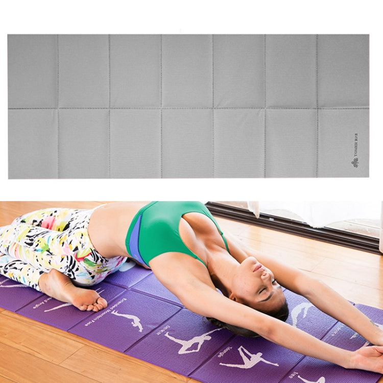 YM15C Portable Travel Thick Fold Yoga Pad Student Nnap Mat, Thickness: