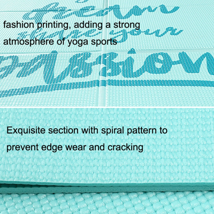 YM15C Portable Travel Thick Fold Yoga Pad Student Nnap Mat, Thickness: