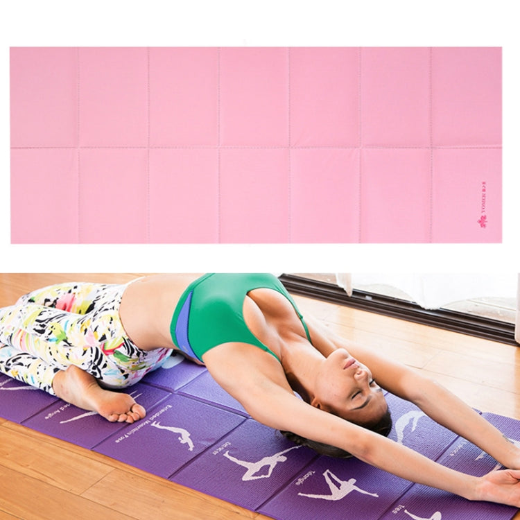 YM15C Portable Travel Thick Fold Yoga Pad Student Nnap Mat, Thickness: