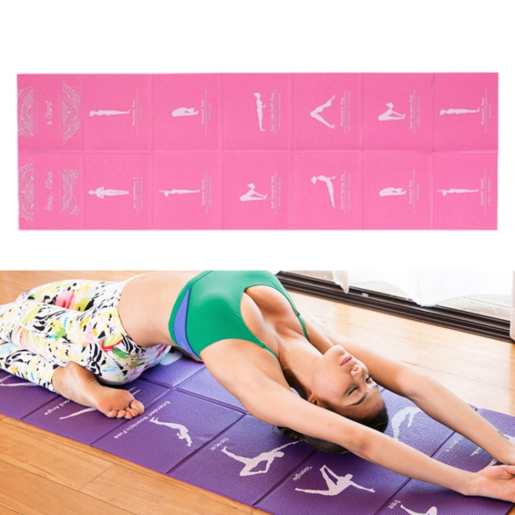 YM15C Portable Travel Thick Fold Yoga Pad Student Nnap Mat, Thickness: