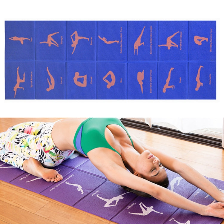 YM15C Portable Travel Thick Fold Yoga Pad Student Nnap Mat, Thickness: