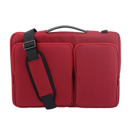 Nylon Waterproof Laptop Bag With Luggage Trolley Strap My Store