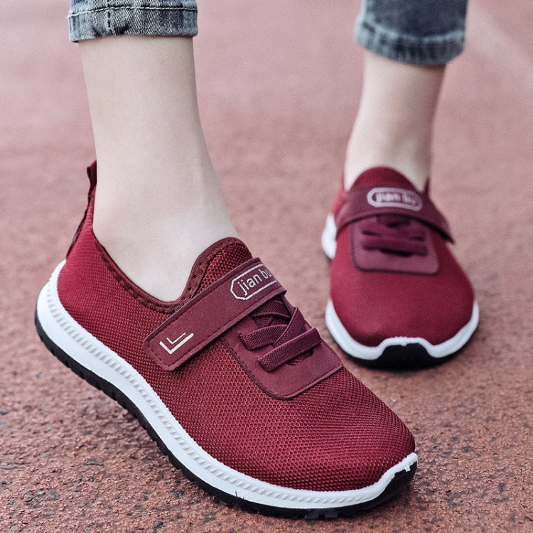 Spring Elderly Shoes Cloth Shoes Non-slip Soft Sole Walking Shoes