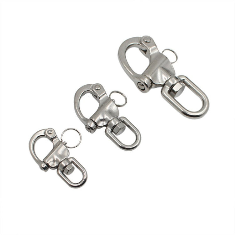 Yachting Sailing Stainless Steel Coil Type Rotary Spring Shackle