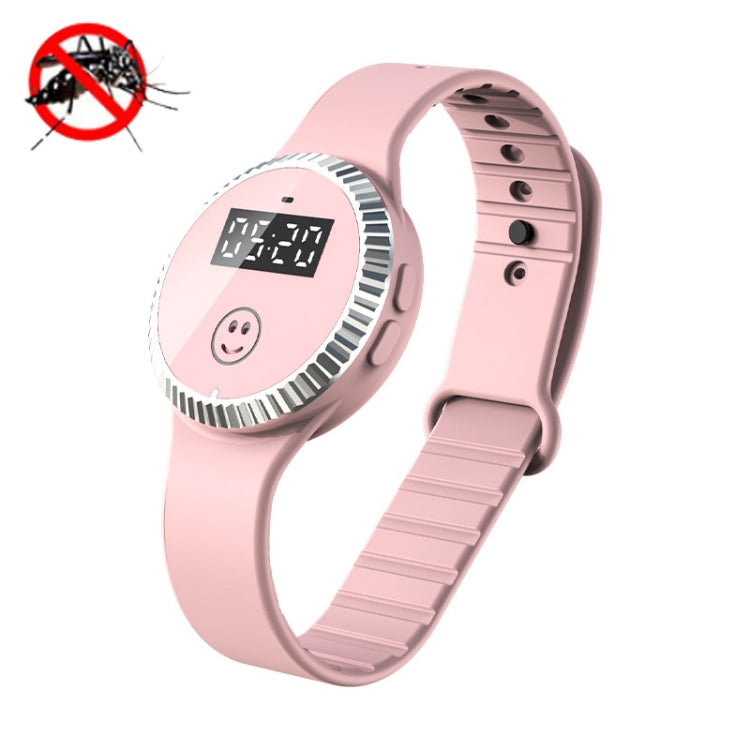 Q10 Outdoor Waterproof Silicone Smart Time Ultrasonic Mosquito Repellent Bracelet My Store