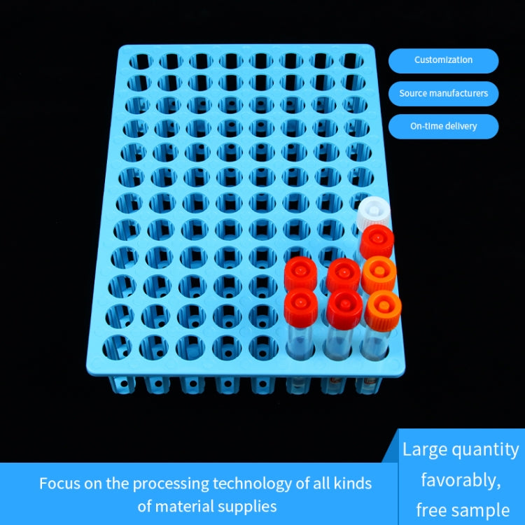 2 PCS Plastic Storage Rack Virus Sampling Tube Rack-Reluova