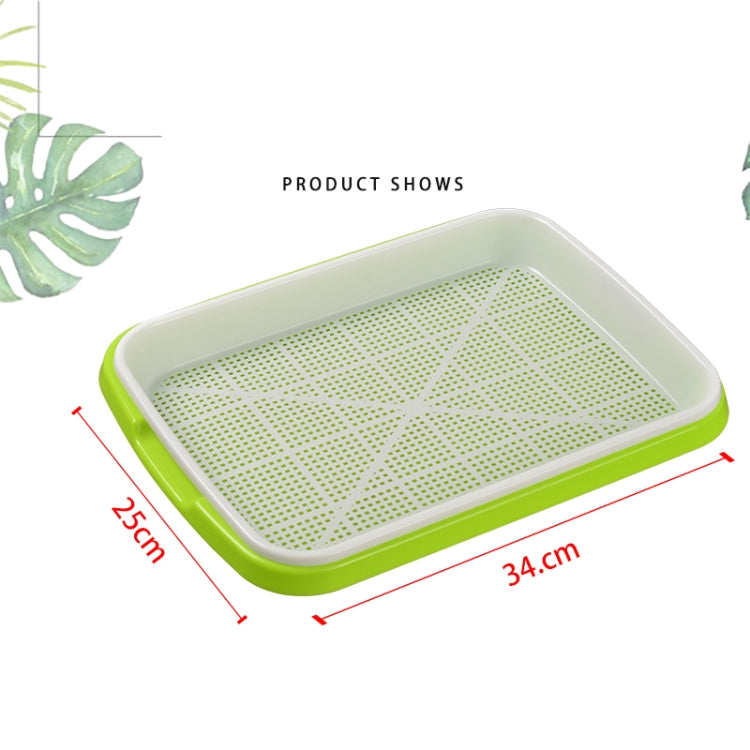 5 PCS Bean Sprout Germination Tray Soilless Culture Seedling Pot-Reluova