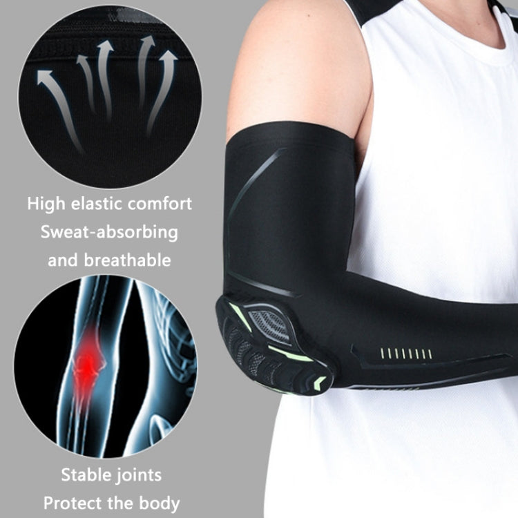 Outdoor Sports Honeycomb Anti-collision Compression Arm Guard, Color: