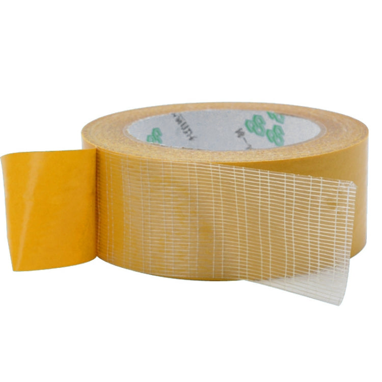 Double-sided Fiberglass Grid Sticky Adhesive Fiber Transparent Mesh Tape