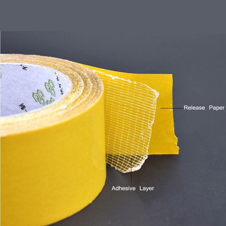 Double-sided Fiberglass Grid Sticky Adhesive Fiber Transparent Mesh Tape