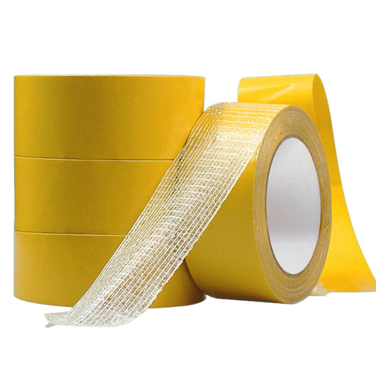 Double-sided Fiberglass Grid Sticky Adhesive Fiber Transparent Mesh Tape