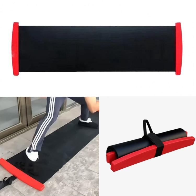 2m Speed Skating Mat Balance Training Indoor Fitness Leg Workout Short Track Exercise Glide Mat-Reluova