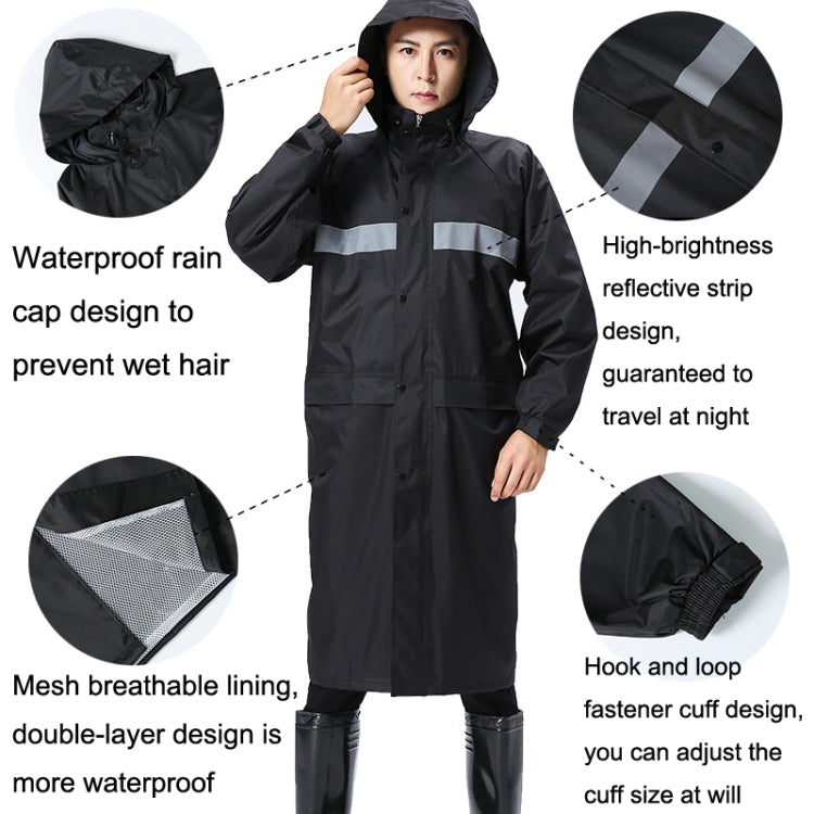 X18 Siamese Raincoat Outdoor Adult Reflective Riding Raincoat My Store