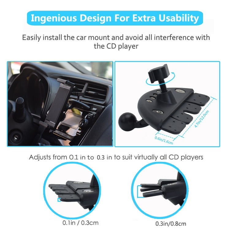 Automobiles CD Port Mobile Phone Tablet Universal Bracket, Specification: ÎҵÄÉ̵ê