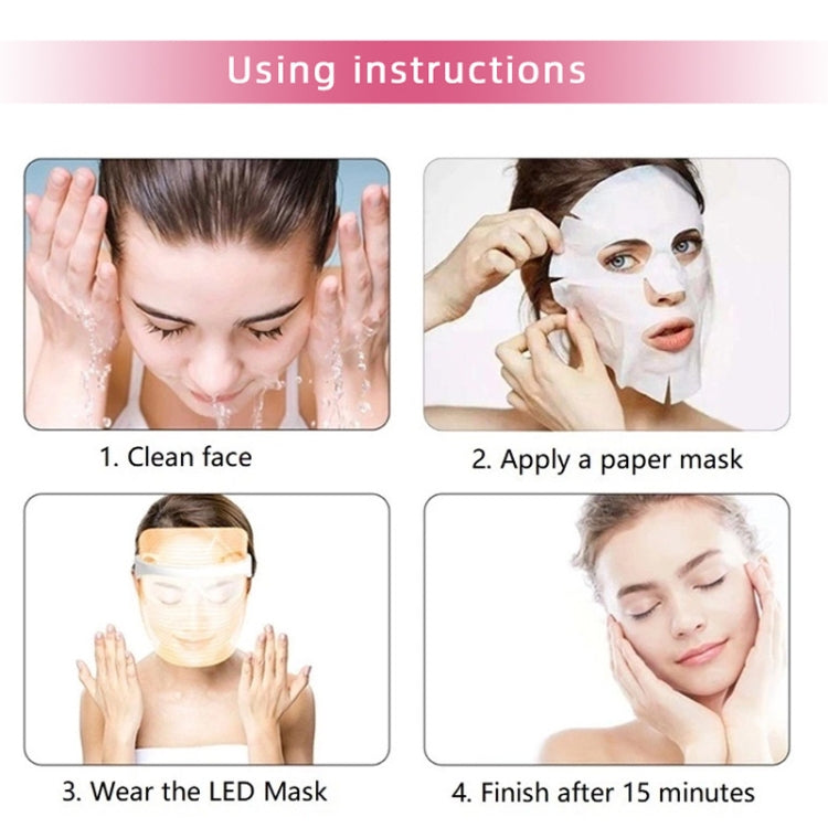 LED Beauty Mask IPL Spectrometer Photon Beauty Skin Rejuvenation Instrument