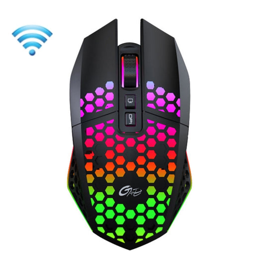 FMOUSE  X801 8 Keys 1600DPI Hollow Luminous Gaming  Office Mouse,Style: My Store