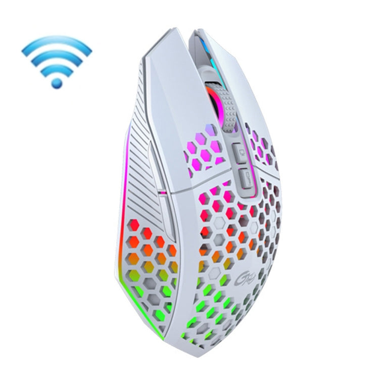 FMOUSE  X801 8 Keys 1600DPI Hollow Luminous Gaming  Office Mouse,Style: My Store