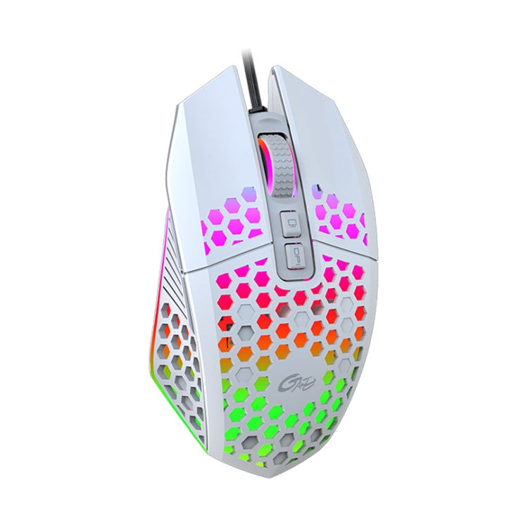 FMOUSE  X801 8 Keys 1600DPI Hollow Luminous Gaming  Office Mouse,Style: My Store