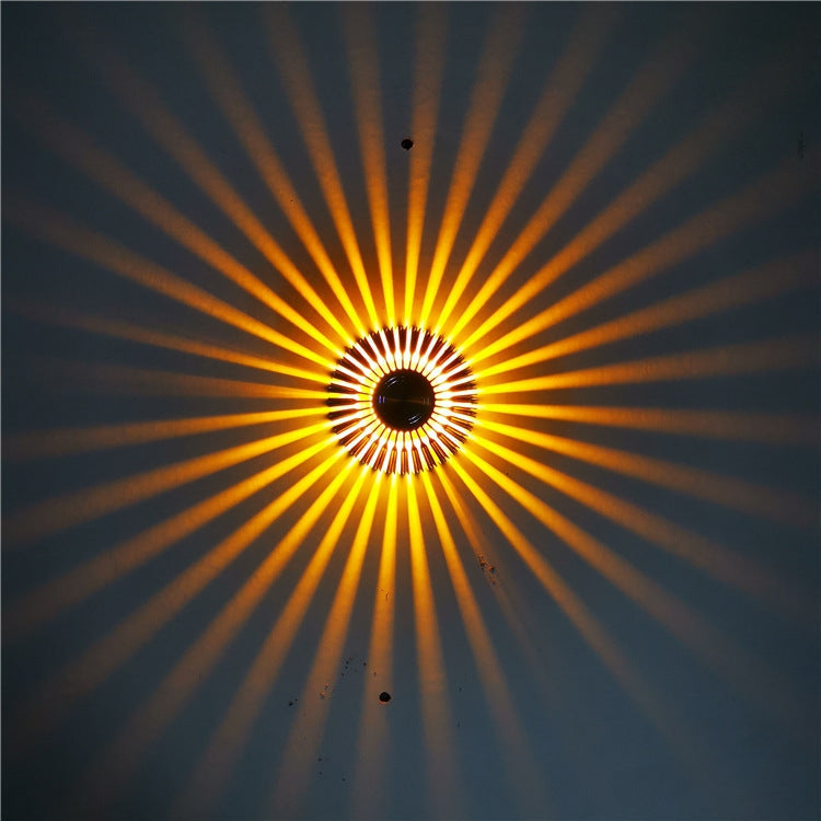 LED Aluminum Aisle Light Sunflower Corridor Lamp Decorative Light