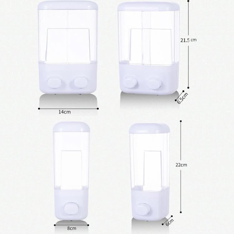 Hotel Bathroom Manual Soap Machine Wall Hanging Paste Transparent Soap Reluova