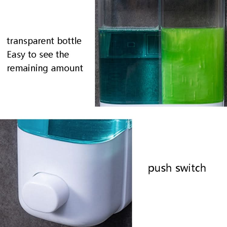 Hotel Bathroom Manual Soap Machine Wall Hanging Paste Transparent Soap Reluova