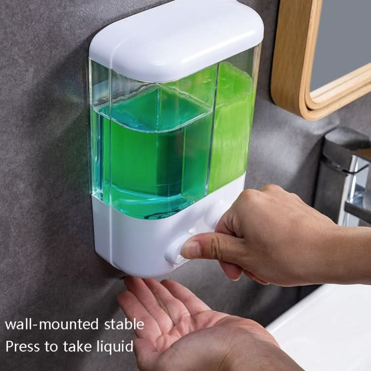 Hotel Bathroom Manual Soap Machine Wall Hanging Paste Transparent Soap Reluova