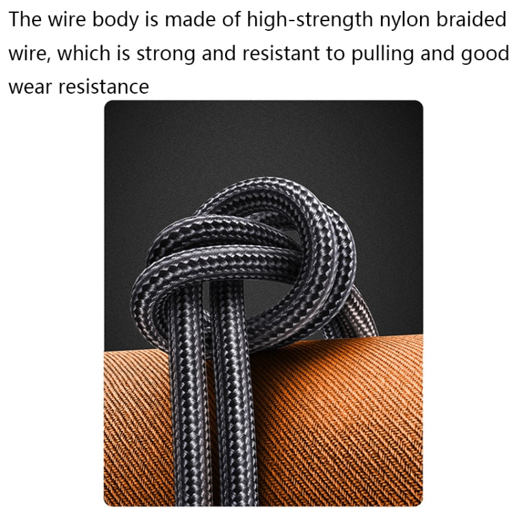 PD 100W Type-C to Type-C Fast Charging Nylon Braided Cable My Store