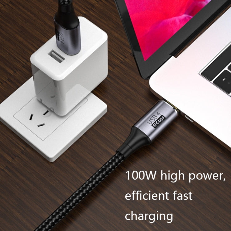 PD 100W Type-C to Type-C Fast Charging Nylon Braided Cable My Store