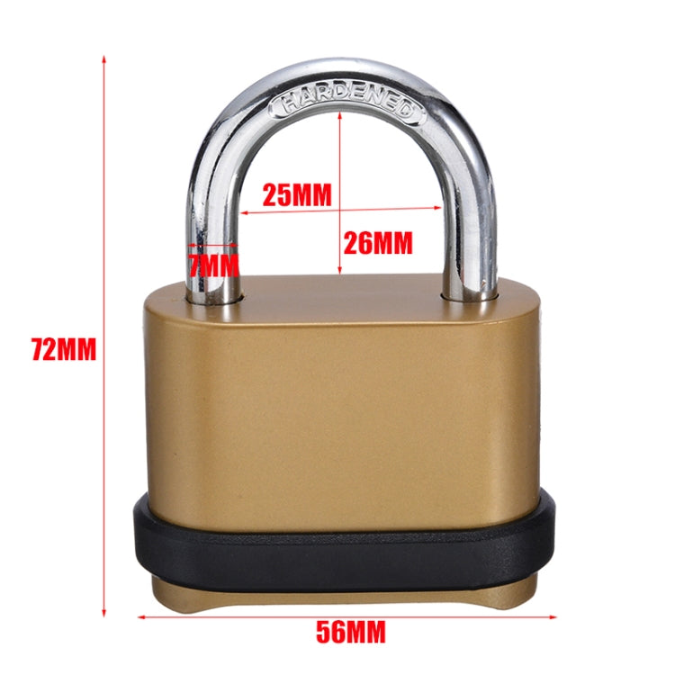 Large 4-Bit Password Padlock Door Warehouse Anti-Theft Password Lock My Store