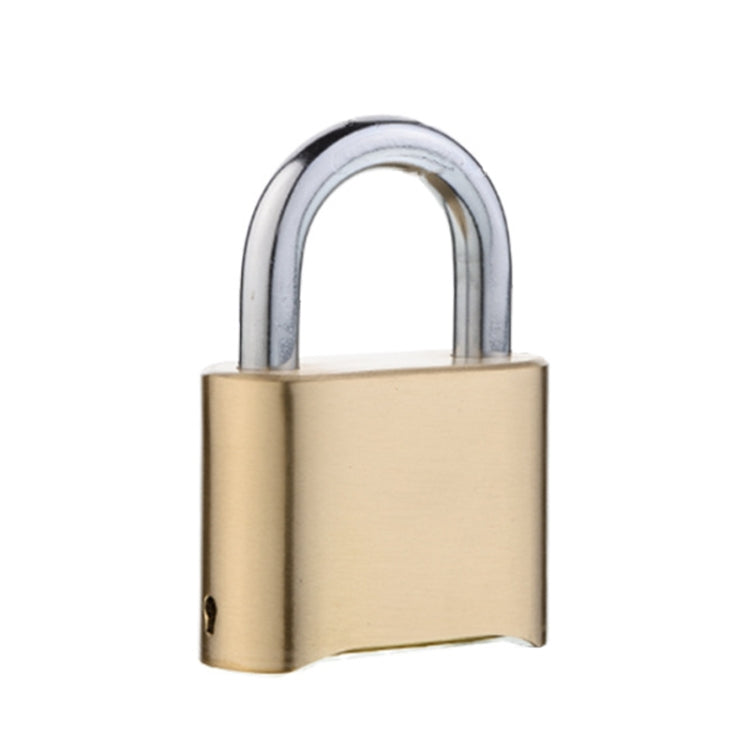 Brass Large Long Warehouse Door Logistics Password Lock Bottom Password Wheel Padlock My Store