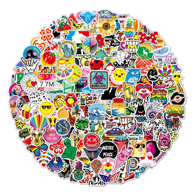 200 Sheets Graffiti Stickers Colorful VSCO Waterproof Vinyl Stickers-Reluova