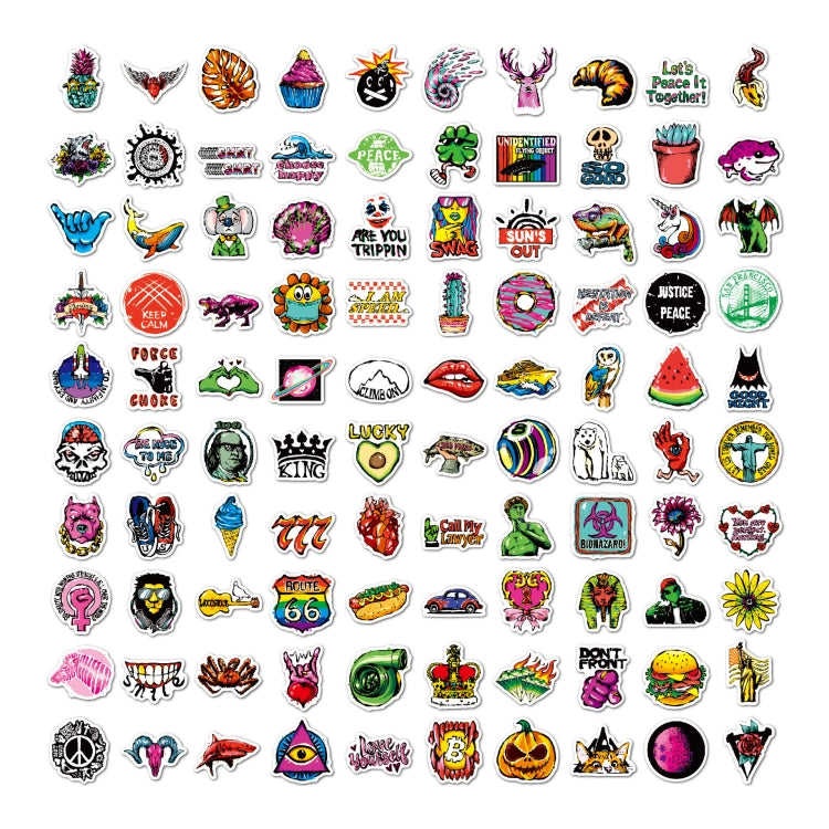 200 Sheets Graffiti Stickers Colorful VSCO Waterproof Vinyl Stickers-Reluova