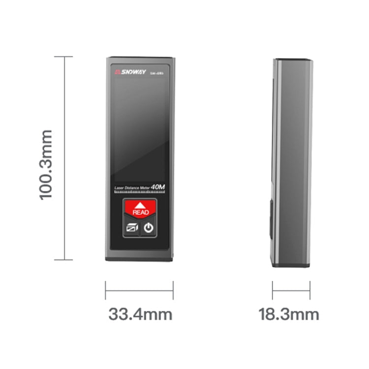 SNDWAY Laser Rangefinder Infrared Measuring Ruler, Style: Reluova