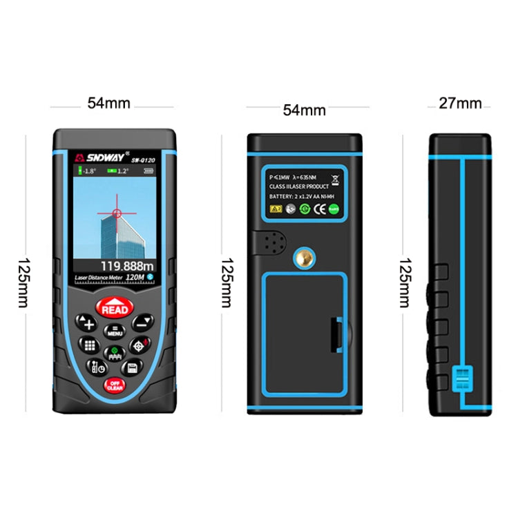 SNDWAY Outdoor Camera Laser Rangefinder, Style: